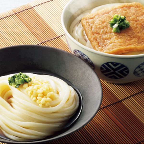 伝統の味 藤麺 冷凍讃岐うどん ぶっかけ・きつねセット 【夏ギフト・お中元】 [L-10KB]